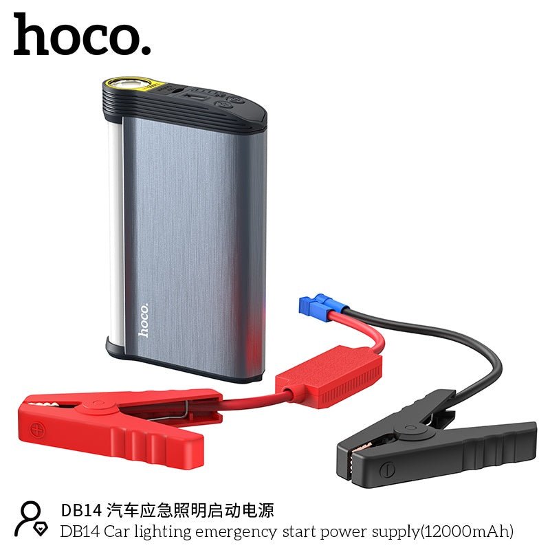 Hoco DB14 12000mAh Car Lighting Emergency Start Power Supply