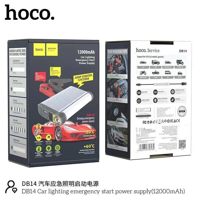 Hoco DB14 12000mAh Car Lighting Emergency Start Power Supply