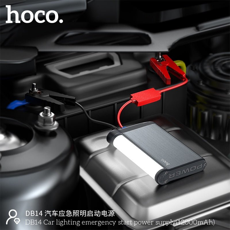 Hoco DB14 12000mAh Car Lighting Emergency Start Power Supply