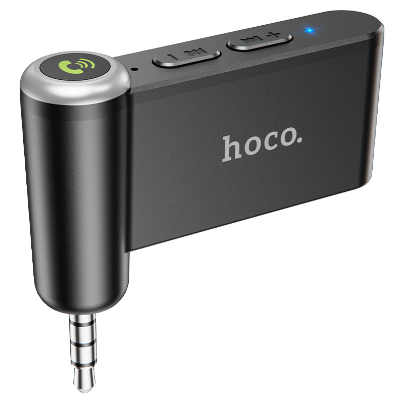 Hoco E58 Aux Wireless Receiver - 3.5 mm / 140mAh / Black