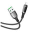 HOCO Extreme PD Charging Data Sync Cable - Lightning / 1.2 Meters / Black