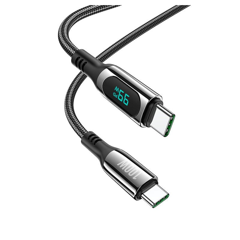 HOCO Extreme PD Charging Data Sync Cable - USB-C To USB-C / 1.2 Meters / Black