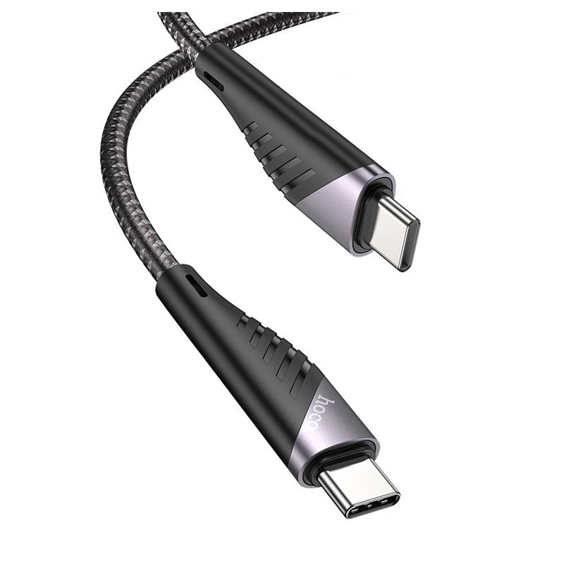 HOCO Freeway PD Charging Data Sync Cable - USB-C To USB-C / 1.2 Meters / Black