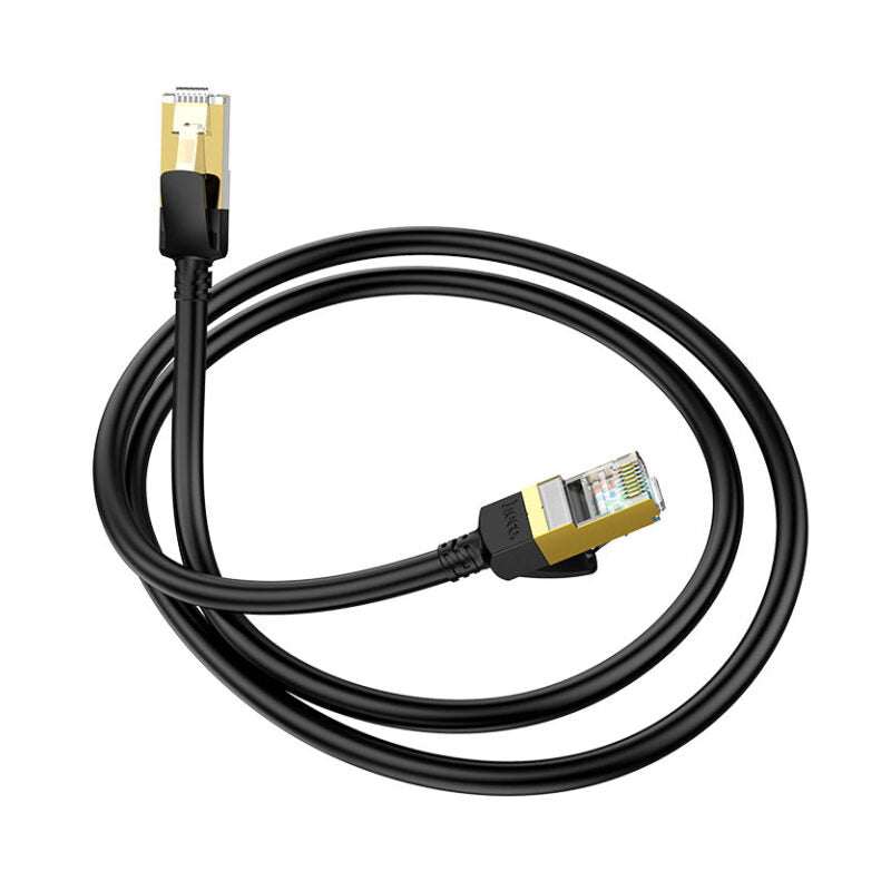 HOCO Gigabit Ethernet Cable - CAT6 / 1 Meter / Black