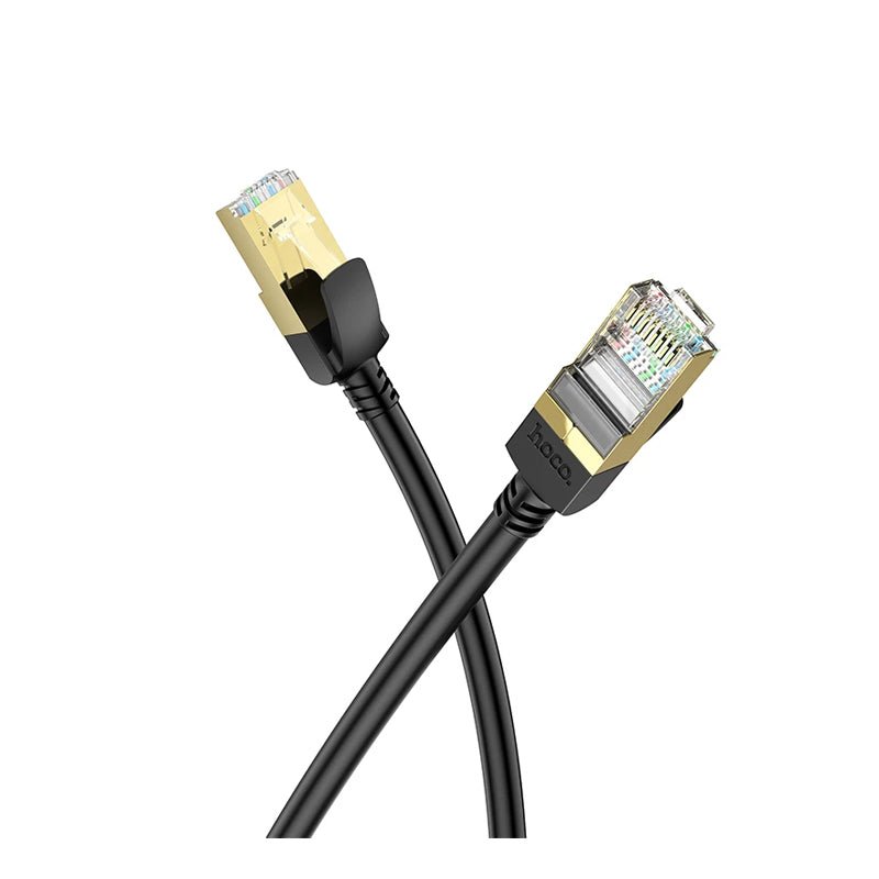 HOCO Gigabit Ethernet Cable - CAT6 / 1 Meter / Black