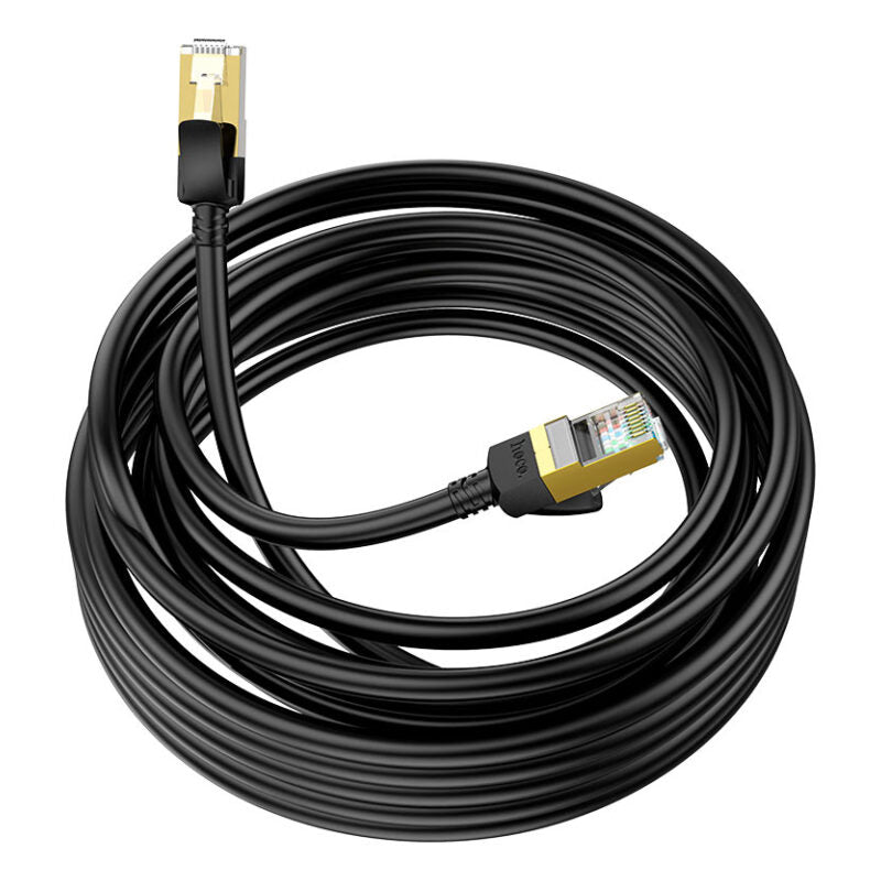 HOCO Gigabit Ethernet Cable - CAT6 / 5 Meters / Black