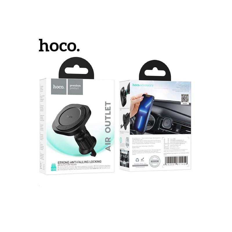 HOCO H28 Air outlet Car Holder - Black