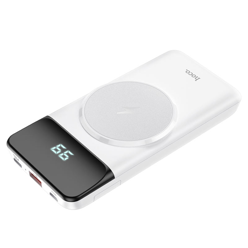 Hoco J76 Power Bank Wireless Charging - 10000mAh / 20W / White