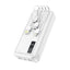 HOCO J77A Power Bank with Cable - 20000mAh / White