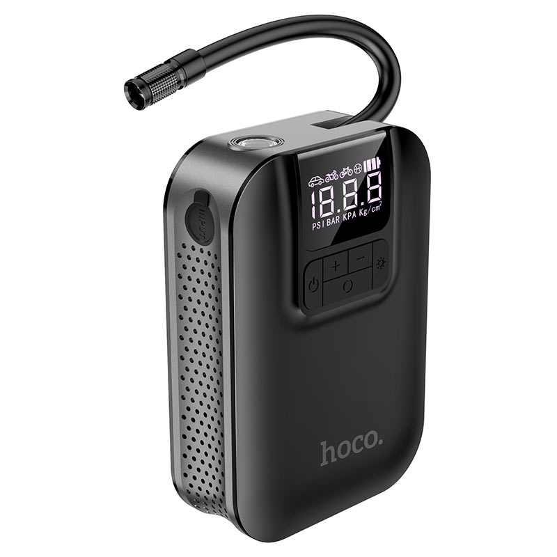 Hoco Portable Smart Air Pump S53 - Black