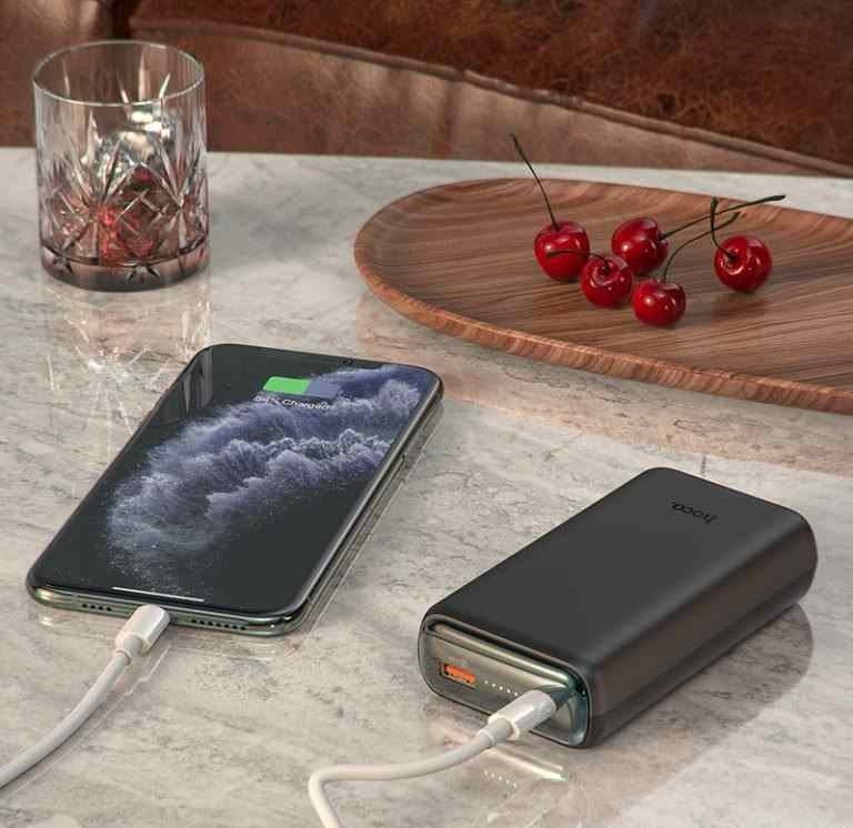 Hoco Q1 Power bank PD3.0 + QC3.0 10000mAh - Black