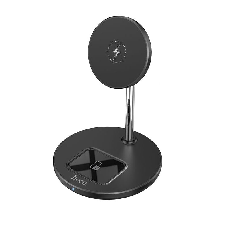 HOCO S23 Volant Magnetic Tabletop Wireless Charging Holder - USB-C / Black
