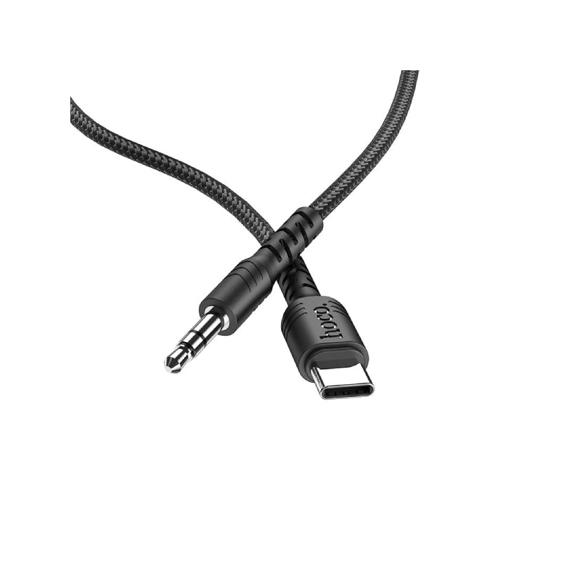 HOCO Type-C to 3.5mm AUX Cable - 1M / Black