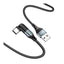 HOCO U100 Orbit Charging Data Sync Cable - USB to USB-C / 1.2 Meters / Black