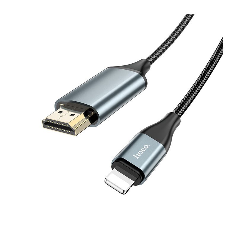 هوكو UA15 كابل لايتنينج إلى HDMI - لايتنينج / اتش دي ام اي / 2 متر / أسود