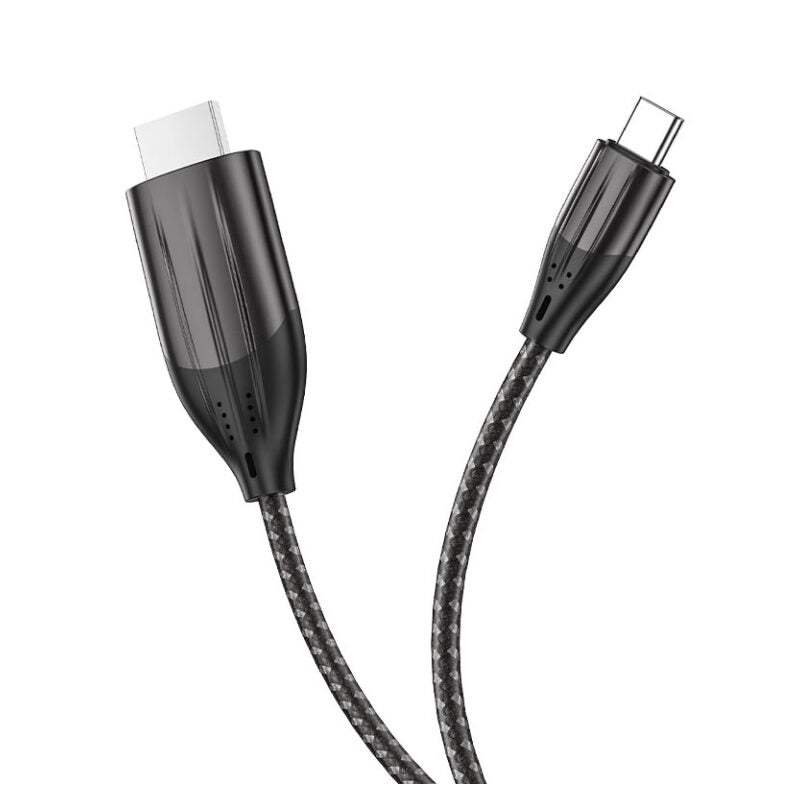 HOCO UA16 USB-C To HDMI Cable - USB-C / HDMI / 2 Meters / Black