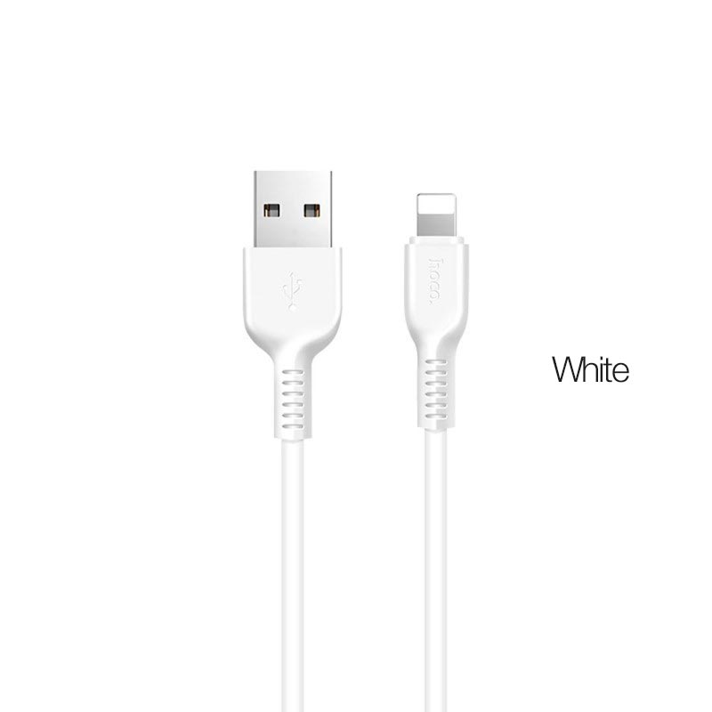 Hoco X20 Flash Charging Data Cable - 3Meter / Type-C/ Lightning / Micro USB / Black / White