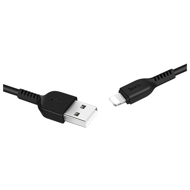 HOCO X20 Flash Charging Data Sync Cable - Lightning / 1 Meter / Black