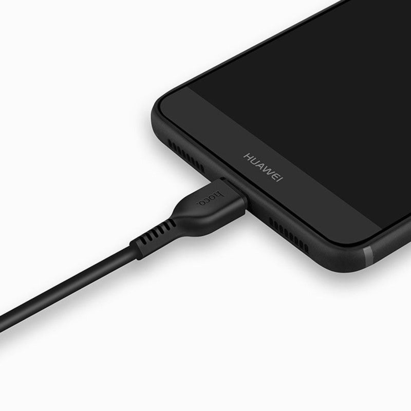 Hoco X20 Flash Charging Data Sync Cable - USB-C / 2 Meters / Black