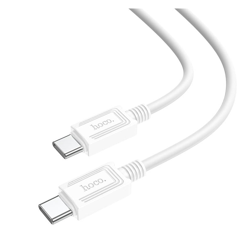 HOCO X73 60W Charging Cable - USB-C To USB-C / 1 Meter / White