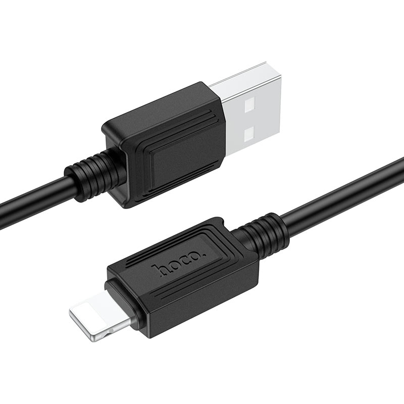 Hoco X73 Charging Data Sync Cable - USB / Lightning / 1 Meter / Black