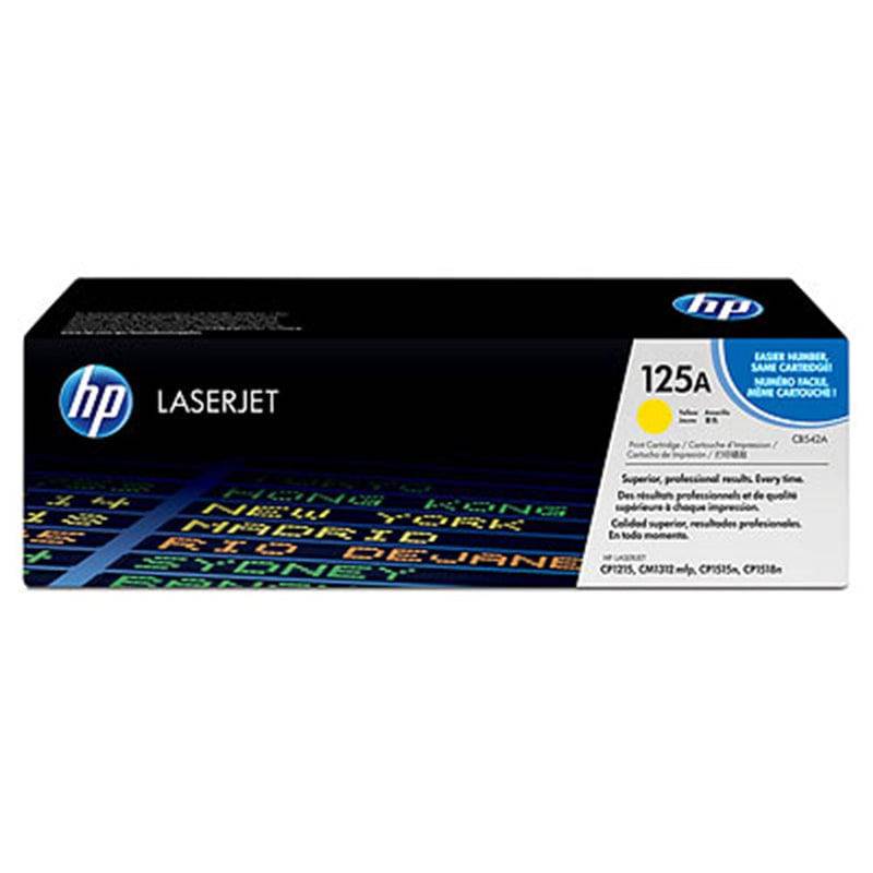 HP 125A LaserJet Toner Cartridge - 1.4K Pages / Yellow Color / Toner Cartridge