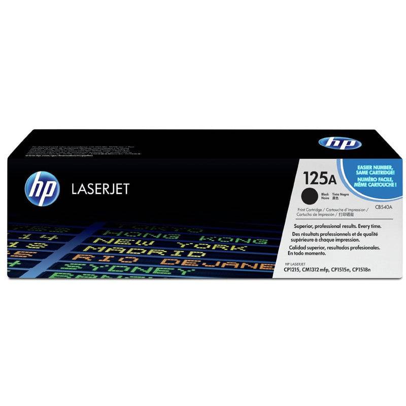 HP 125A LaserJet Toner Cartridge - 2.2K Pages / Black Color / Toner Cartridge