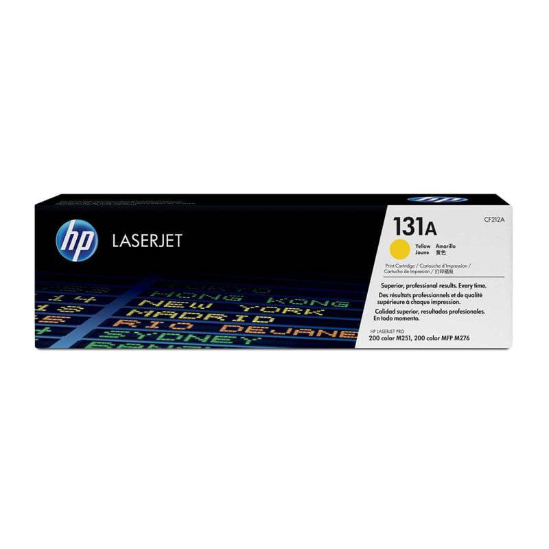 HP 131A Yellow Color - 1.8K Pages / Yellow Color / Toner Cartridge