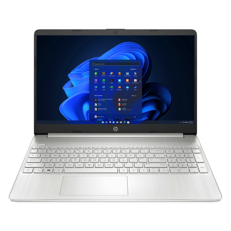 HP 15S-FQ5019NE - 15.6" HD / i5 / 16GB / 1TB (NVMe M.2 SSD) / Win 11 Pro / Silver / 1YW - Laptop