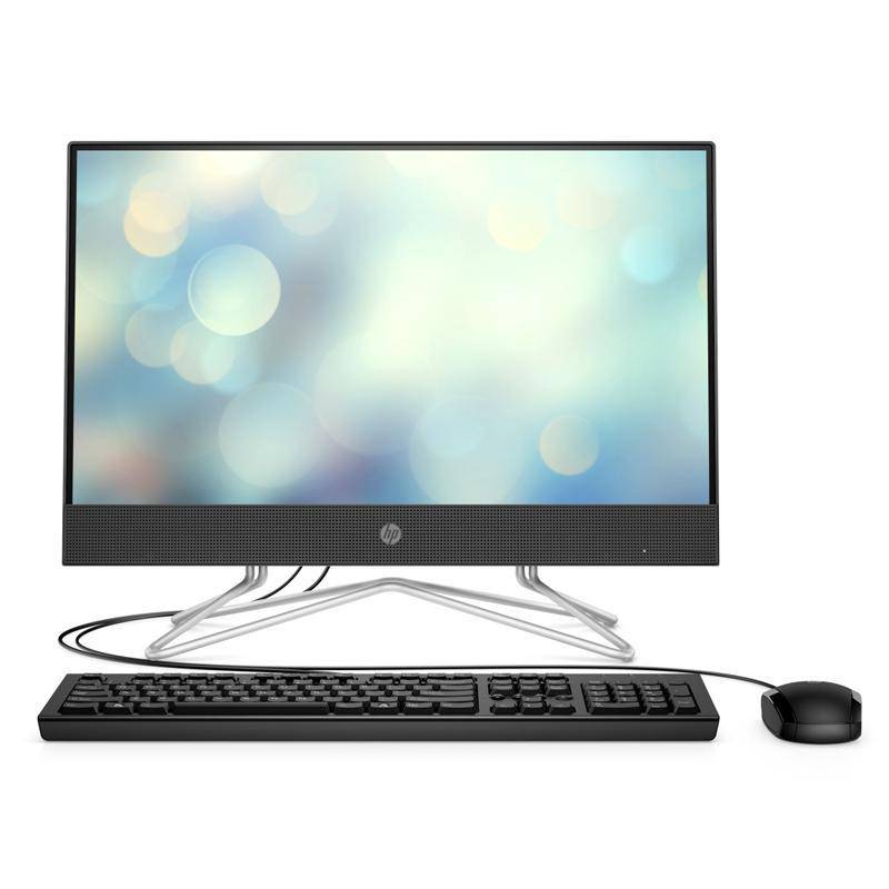 HP 200 G4 AIO PC - i3 / 16GB / 1TB SSD / 21.5" FHD Non-Touch / DOS (Without OS) / 1YW / Black - Desktop