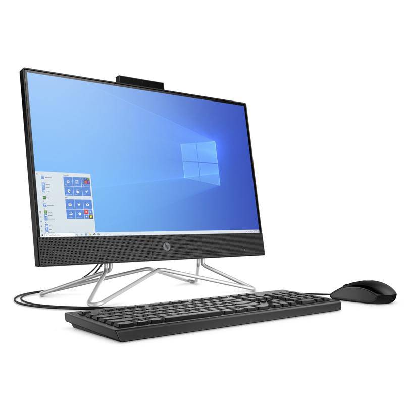 HP 200 G4 AIO PC - i3 / 16GB / 240GB SSD / 21.5" FHD Non-Touch / Win 10 Pro / 1YW / Black - Desktop