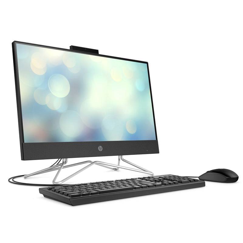 HP 200 G4 AIO PC - i5 / 16GB / 250GB SSD / 21.5" FHD Non-Touch / DOS (Without OS) / 1YW / Black - Desktop