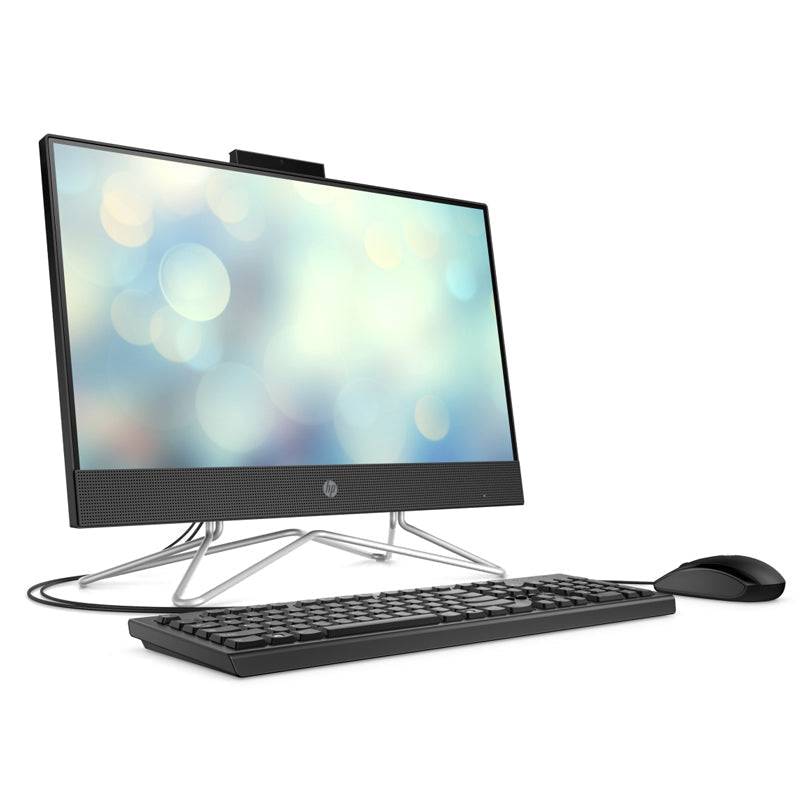 HP 200 G4 AIO PC - i5 / 32GB / 500GB SSD / 21.5" FHD Non-Touch / DOS (Without OS) / 1YW / Black - Desktop