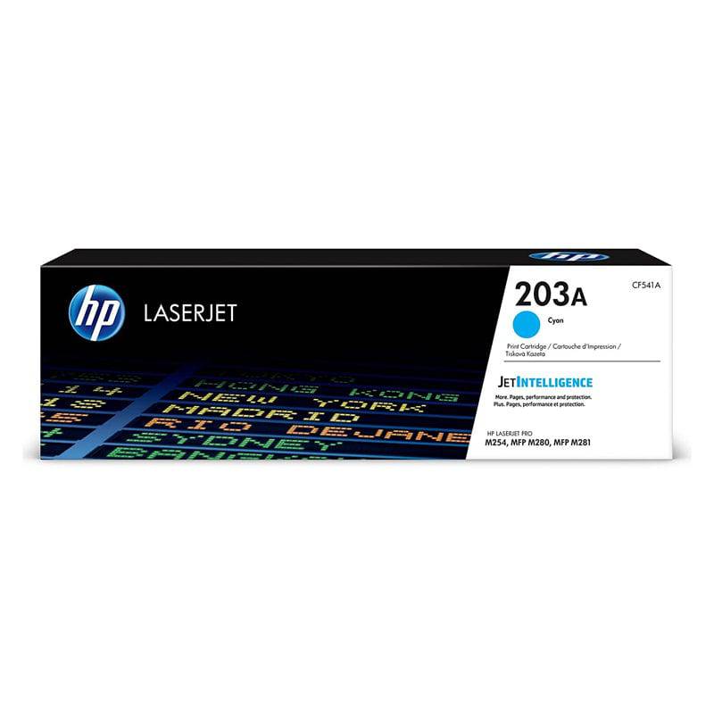 HP 203A Cyan Color - 1,300 pages / Cyan Color / Toner Cartridge