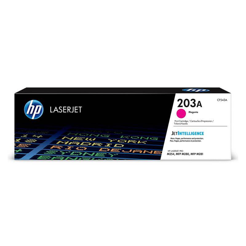 HP 203A Magenta Color - 1,300 pages / Magenta Color / Toner Cartridge