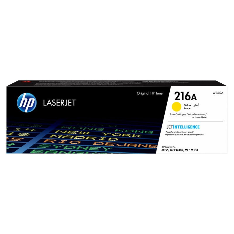 HP 216A Yellow Color - 850 Pages / Yellow Color / Toner Cartridge