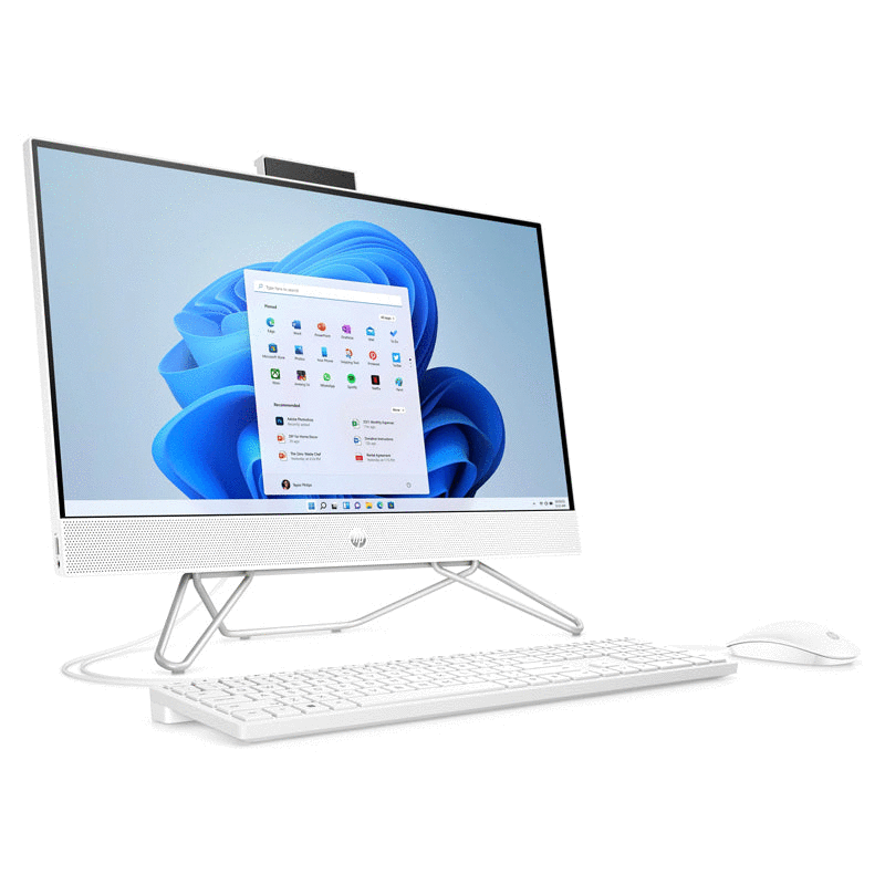 HP 24-CB1036NE AIO PC - i5 / 16GB / 1TB (NVME M.2 SSD) / 23.8" FHD Touch / Win 11 Pro / 1YW / Starry White - Desktop