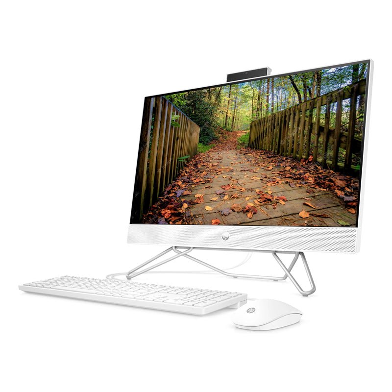 HP All-in-One PC 12th Gen Intel Core i5-1235U 24-inch(60.5 cm) FHD Anti  Glare Desktop (8GB RAM/512GB/Windows 11/Wireless Keyboard and Mouse