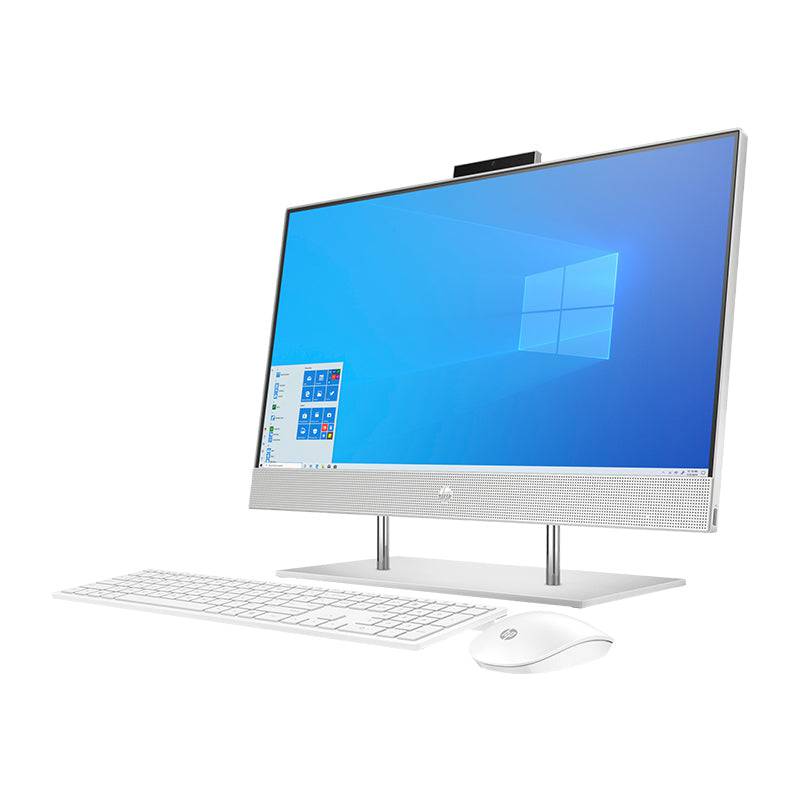 HP 24-DP1000NE AIO PC (Win 10 Home) - i7 / 32GB / 256GB (NVME M.2 SSD) + 1TB HDD / 23.8" FHD Touch / 1YW / Silver - Desktop