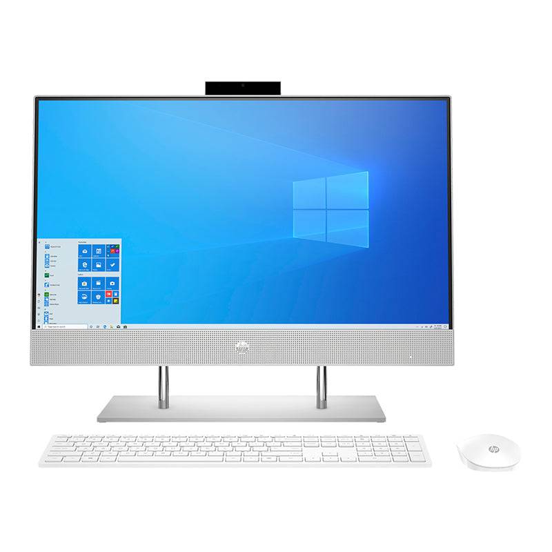HP 24-DP1000NE AIO PC (Win 10 Home) - i7 / 64GB / 500GB (NVME M.2 SSD) + 1TB HDD / 23.8" FHD Touch / 1YW / Silver - Desktop