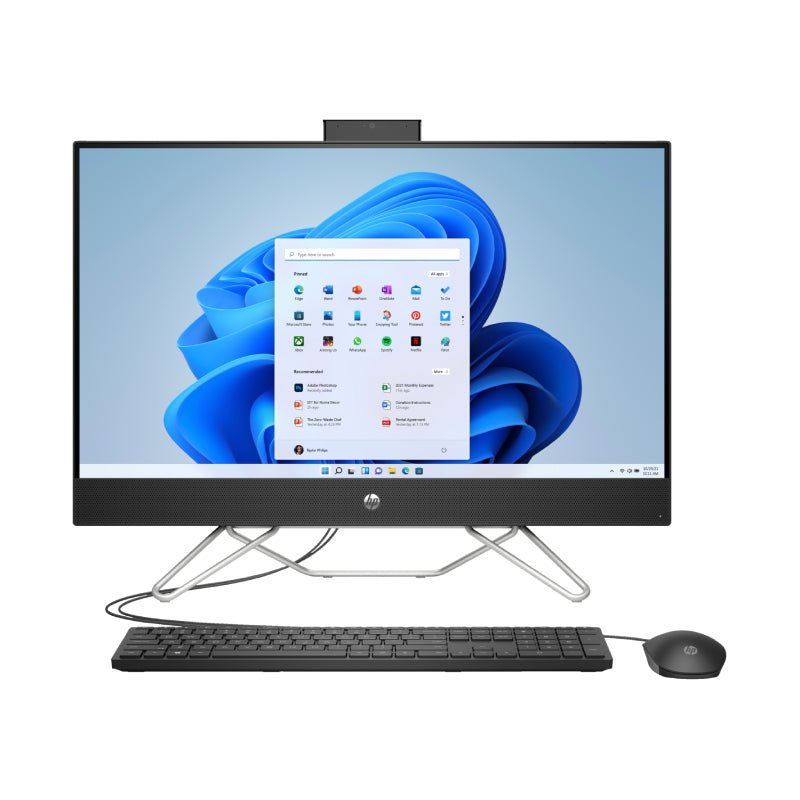 HP 27-CB1003NE AIO PC - i7 / 16GB / 1TB (NVMe M.2 SSD) / 27.0" FHD Touch / Win 11 Pro / 1YW / Jet Black - Desktop