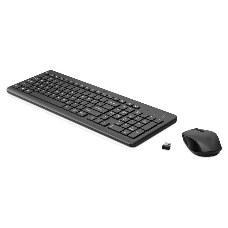 HP 330 Wireless Mouse and Keyboard - 2.40GHz / 1600dpi / Wireless / Black / Arabic/English Keys - Keyboard & Mouse Combo