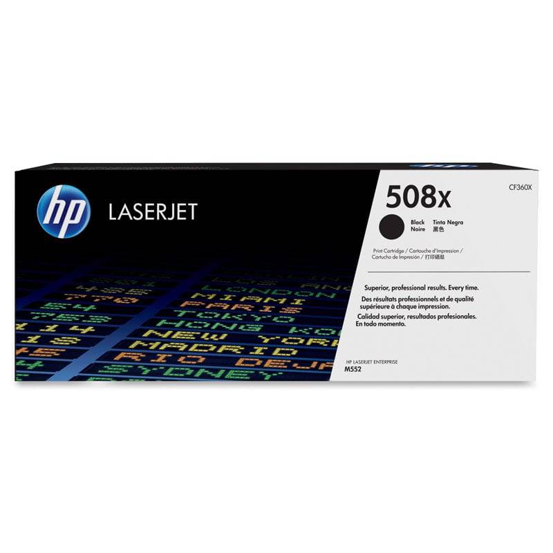 HP 508X LaserJet Toner Cartridge - 12.5K Pages / Black Color / Toner Cartridge