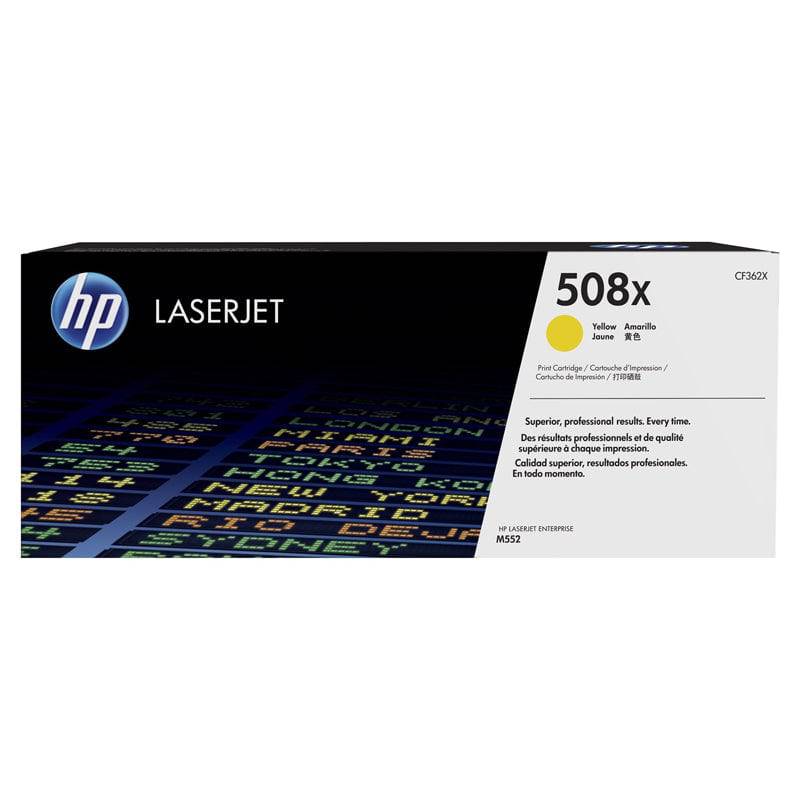 HP 508X LaserJet Toner Cartridge - 9.5K Pages / Yellow Color / Toner Cartridge