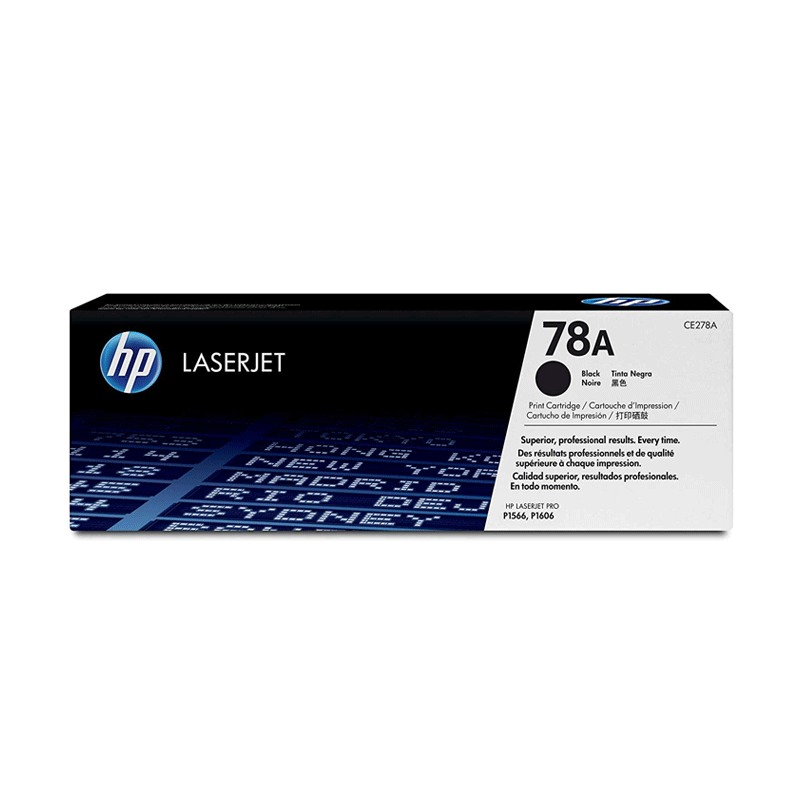 HP 78A Black Color - 2.1K Pages / Black Color / Toner Cartridge