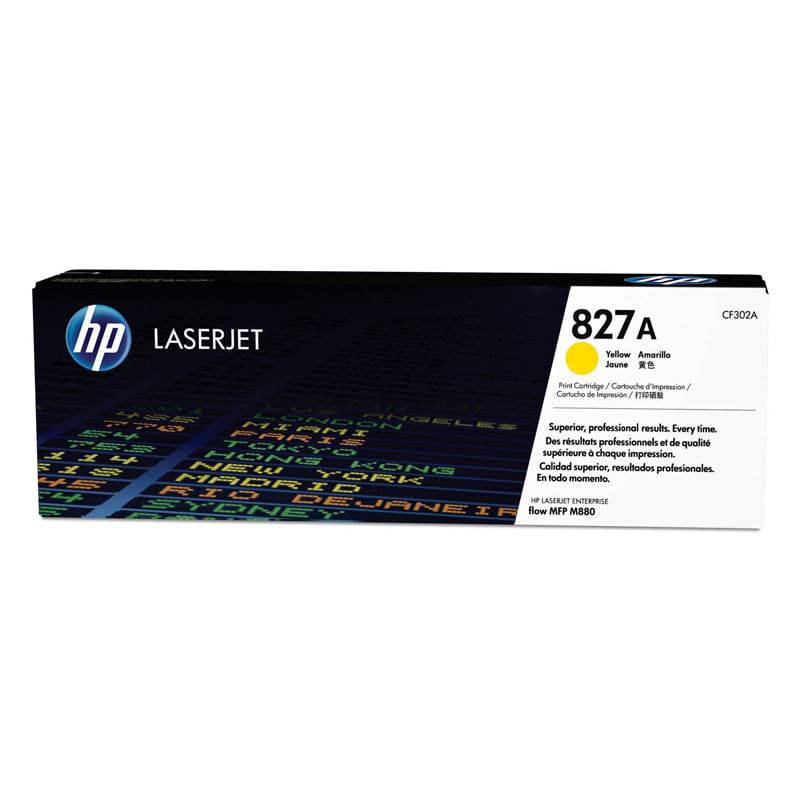 HP 827A Yellow Color - 32K Pages / Yellow Color / Toner Cartridge
