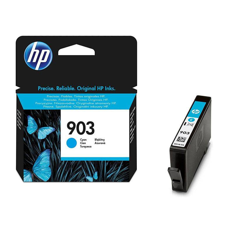 HP 903 Cyan Ink Cartridge - 315 Pages / 8.7 pl / Cyan Color / Ink Cartridge