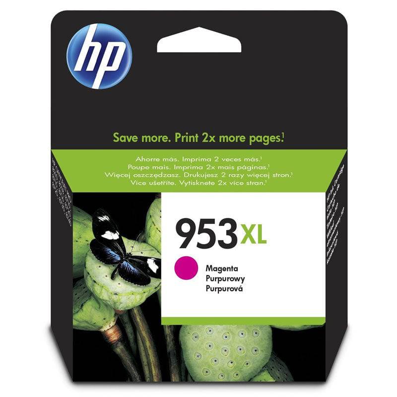 HP 953XL High Yield Magenta Ink Cartridge - 1.6K Pages / Magenta Color / Ink Cartridge