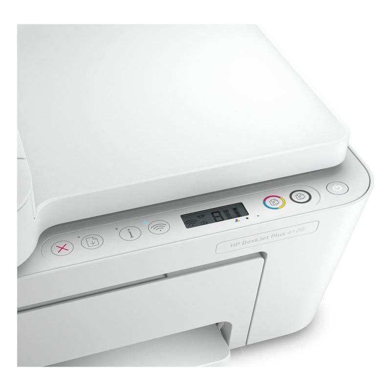 HP DeskJet Plus 4120 AIO - 8.5ppm / 4800 dpi / A4 / USB / Wi-Fi / Color Inkjet - Printer