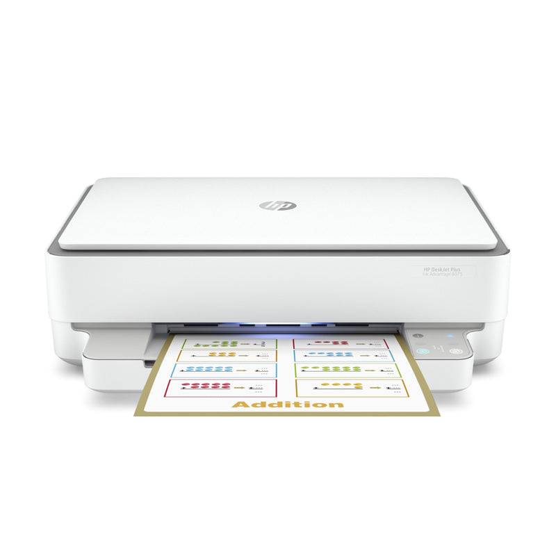 HP DeskJet Plus Ink Advantage 6075 AIO - 10ppm / 4800dpi / A4 / USB / Wi-Fi / Color Inkjet - Printer